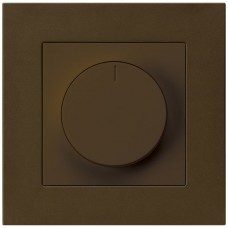 UP-Drehdimmer R,L,C 40-500VA kallysto.pro 94x94mm braun,C UP-Drehdimmer R,L,C 40-500VA kallysto.pro 94x94mm braun,C