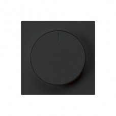 Drehdimmer R,L,C 40-500VA Einsatz kallysto 60x60mm schwarz,A Drehdimmer R,L,C 40-500VA Einsatz kallysto 60x60mm schwarz,A