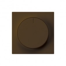 Drehdimmer R,L,C 40-500VA Einsatz kallysto 60x60mm braun,A Drehdimmer R,L,C 40-500VA Einsatz kallysto 60x60mm braun,A
