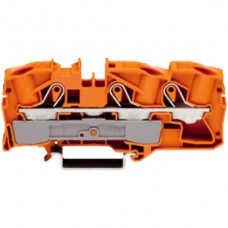 Durchgangsklemme TopJob-S 16 3L orange Serie 2016