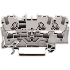 Durchgangsklemme TopJob-S 4mm2 3L grau Serie 2004