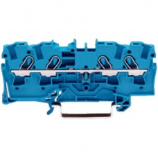 Durchgangsklemme TopJob-S 4mm2 4L blau Serie 2004