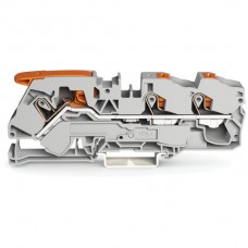 Durchgangsklemme WAGO TopJob-S 16mm² 3L grau Serie 2116 - 1 Stück