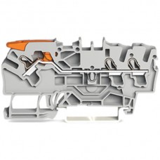 Durchgangsklemme WAGO TopJob-S 2.5mm² 3L grau Serie 2102 - 1 Stück