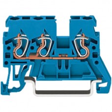Durchgangsklemme Wago 4mm2 3L blau
