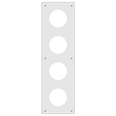 EB-Nass-Kombi,1x4,Feller,GV Alu,kugelpoliert,horizontal