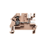 Durchgangs-Reihenklemmen, 2,5 mm²