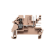 Durchgangs-Reihenklemmen, 2,5 mm²