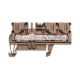 Durchgangs-Reihenklemmen, 4 mm²