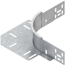 Eckanbaustück Niedax für KR 60mm mit ungelochtem Seitenholm Stahl feuerverzinkt