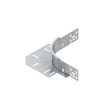 Eckanbaustück für Kabelrinne für M60mm sendzimir verzinkt