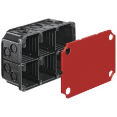 UP-Betondose,HSB,3x2,grau,850° halogen frei,140x200x69mm