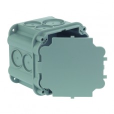 UP-Einlasskasten Gr.I 1x1 grau mit Klappdeckel Agro