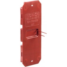 Schutzdeckel,MT,Gr.I-I/60,rot Crallo-Leu,130x70x10mm,650°