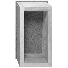 UP-Holz-Einlasskasten,2x1 Feller,NUP/GV,215x115/80mm