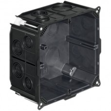 Hohlwanddose HSB Ideal Gr.2x2 schwarz