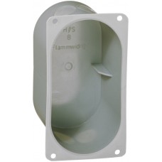 UP-Dose,HSB,Gr.I-I,120x65,grau T50mm,850°C,Flansch 120x72mm