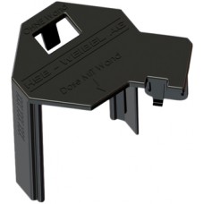 Zwischenstück HSB Ideal schwarz für Dosen International Lochabstand 70mm