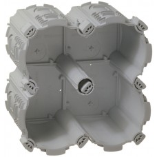 UP-Dose HSB NIS Kombi 2x2 grau 128x128mm T60 Achsdistanz 60 850°