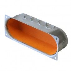 UP-Dose,Eisenblech,3x1,T50mm Renfer,180x60mm,Flansch UP-Dose,Eisenblech,3x1,T50mm Renfer,180x60mm,Flansch