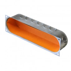 UP-Dose,Eisenblech,4x1,T50mm Renfer,242x62mm,Flansch UP-Dose,Eisenblech,4x1,T50mm Renfer,242x62mm,Flansch