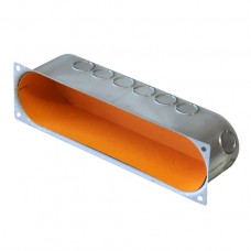 UP-Dose,Eisenblech,4x1,T60mm Renfer,242x62mm,Flansch UP-Dose,Eisenblech,4x1,T60mm Renfer,242x62mm,Flansch