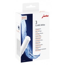 Jura 3er Set Filterpatrone Claris White