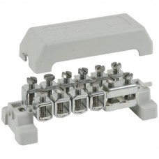 Potentialausgleichsschiene K12 10x2,5-95mm2 und 1x FI 30x4mm2