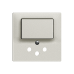 Frontset EDIZIOdue 60x60mm für Kombi Gr.I/T12 F