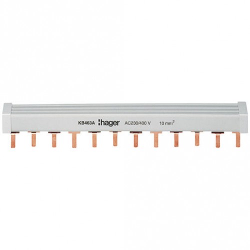 Phasenschiene Hager 16mm2 4P 1m lang