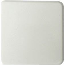 Abdeckplatte,1x1,106x106,weiss Gr.II,ungebohrt