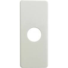 Abdeckplatte,3x1,206x86, schwarz blind+Ø43mm+blind