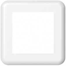 Abdeckplatte,1x1,86x86,weiss ABB,Classic,Ausschnitt 55x55mm