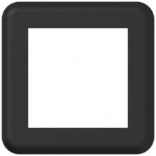 Abdeckplatte,1x1,86x86,schwarz ABB,Classic,Ausschnitt 55x55mm