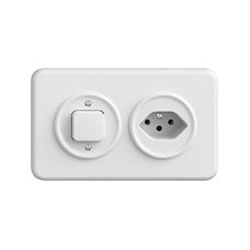 UP-Kombination STANDARDdue 3/1L + 1xT13 weiss waagrecht