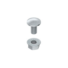 Flachrundkopfschraube M6x16mm tauchfeuerverzinkt - 100 Stück