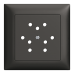 UP-Frontset,3xT12,EDIZIOdue 88x88mm,weiss