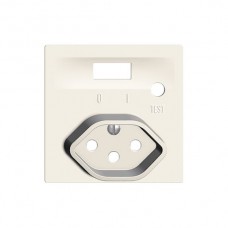 Frontplatte FI T13 weiss EDIZIOdue 60x60mm