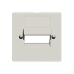 Frontplatte 2xRJ45 ITplus weiss EDIZIOdue