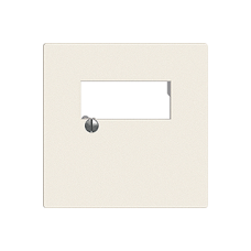 Frontplatte 2xRJ45 EDIZIOdue R+M swissline