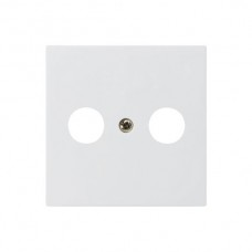 Frontplatte kallysto 60x60 weiss für R-TV
