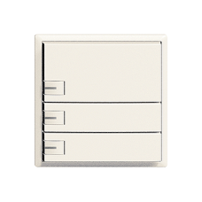 Universaltaster 3x1 für Steckverbinder EDIZIOdue mit LED,F