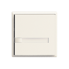 Universaltaster 1x1 für Steckverbinder EDIZIOdue mit Papiereinlage,F