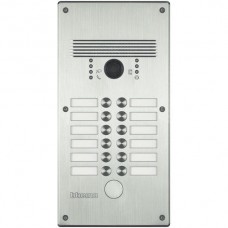 UP-Türstation,Farbvideo,2x6 Türsprechanlage Bticino,Serie Inox,IP54,IK08