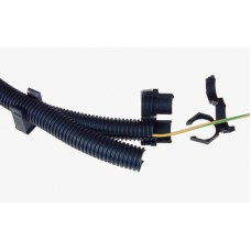 Duplex-Wellschlauch PP NW16mm schwarz halogenfrei 50m Ring