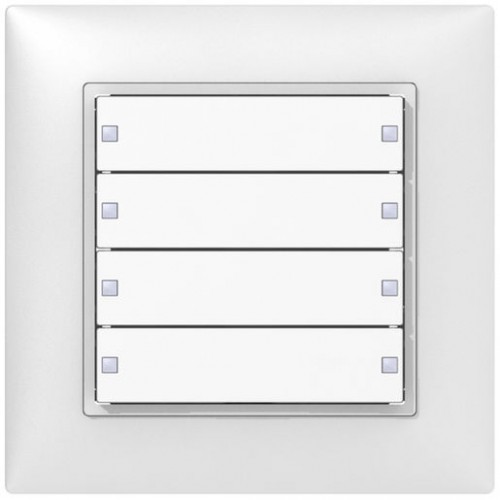 UP-KNX-Tastsensor SIDUS BCU B B-Typ, 4/8f Weiss