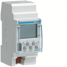Zeitschaltuhr tebis 2-Kanal Tag/Woche Hager KNX REG-K