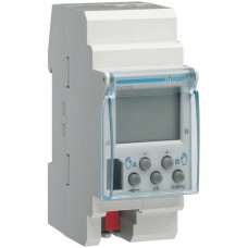 Zeitschaltuhr tebis 2-Kanal Tag/Woche DCF Hager KNX REG-K