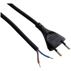 Anschlusskabel Td 11 angespritzt 2×1mm² 5m schwarz