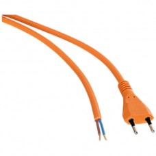 Anschlusskabel 2×1.5mm² 5m PUR Stecker T11 angespritzt orange